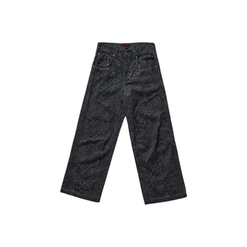 Jaded London SS24 Fantasy Store Series Уголь Угольно-серый Мужские Джинсы