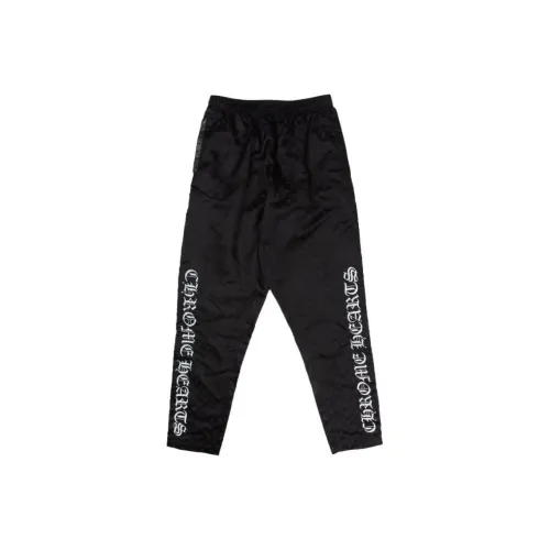 Chrome Hearts Черные Мужские Вязаные Спортивные Штаны