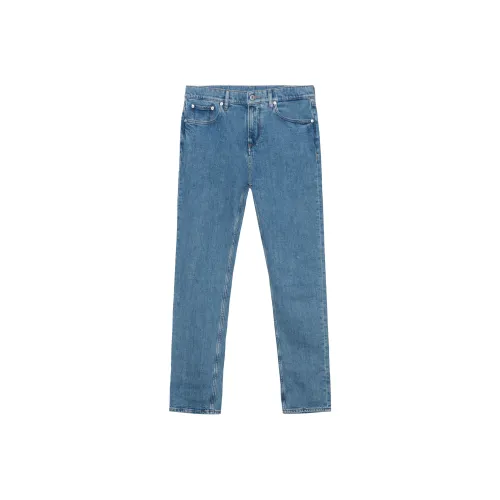 Burberry SS23 Джинсы Мужские Средне-синие