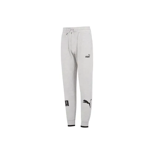 PUMA Jogger Power Вязаные Спортивные Брюки Мужские Серые