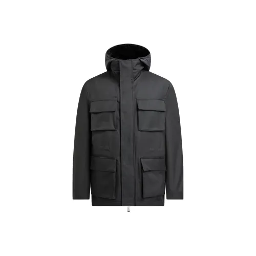 ARMANI EXCHANGE Черный мужской пуховик