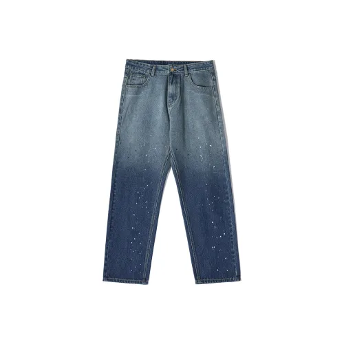 EVBD Синие Унисекс Джинсы