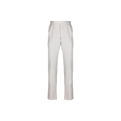Ermenegildo Zegna Белые Мужские Повседневные Штаны