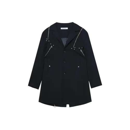 Kiko Kostadinov Куртки и Пальто Мужской Морской Синий