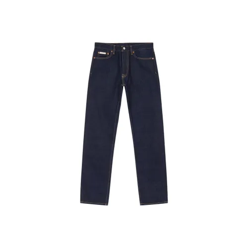 CALVIN KLEIN Джинсы Мужские Темно-синие