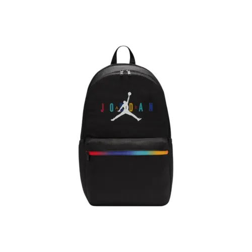 Jordan Polyester Backpack Men's Black