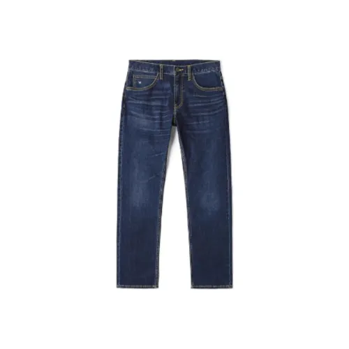 Lee совместный бренд модель Medium Dark Blue Men's Jeans