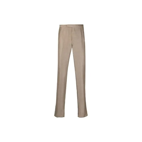 Ermenegildo Zegna Khaki Мужские Повседневные Брюки