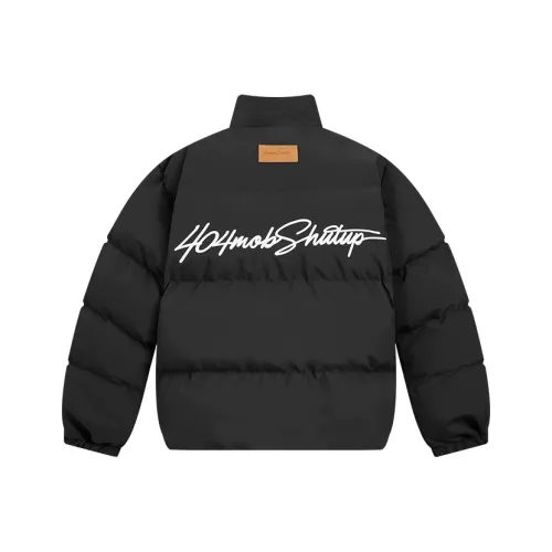 404MOB GANG Черный Унисекс Объемные куртки (пуфы)