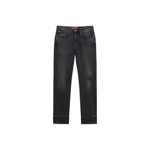 SUPERDRY Мужские джинсы черного цвета
