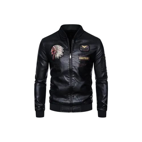 Унисекс кожаные куртки