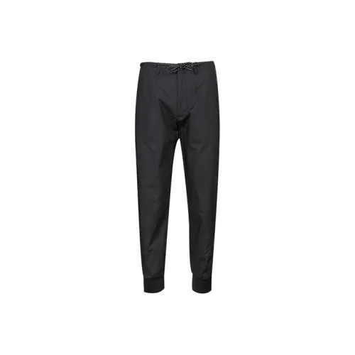 ARMANI EXCHANGE Черные Мужские Повседневные Штаны