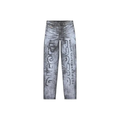 DIESEL Gray Men's Jeans DIESEL Серый Мужские Джинсы