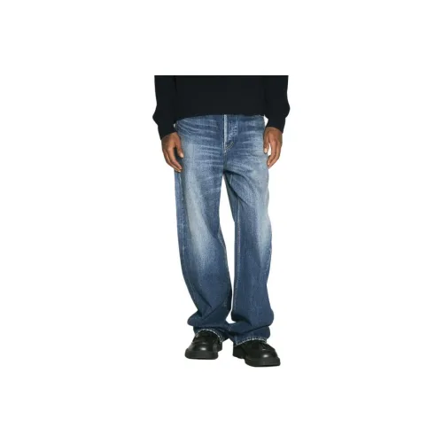 SAINT LAURENT Blue Men's Jeans SAINT LAURENT Синий Мужские Джинсы