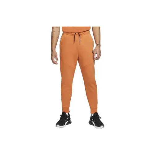 Nike Orange Men's Knitted Training Pants Nike Оранжевые Мужские Вязаные Тренировочные Штаны