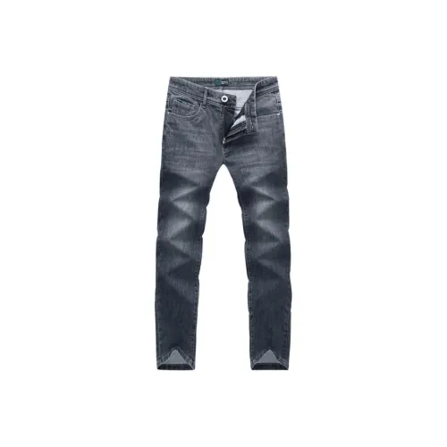 Dance with Wolves Джинсы Мужские Темно-Серые