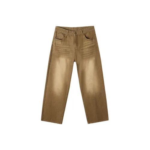 DANGEROUSPEOPLE Джинсы Унисекс Кофе