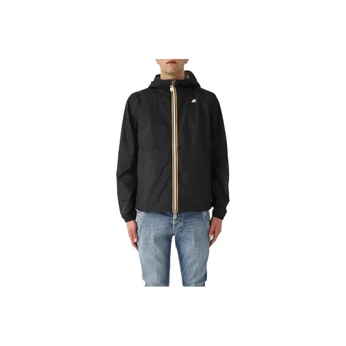 K WAY SS25 Куртки и Пальто Мужской Черный
