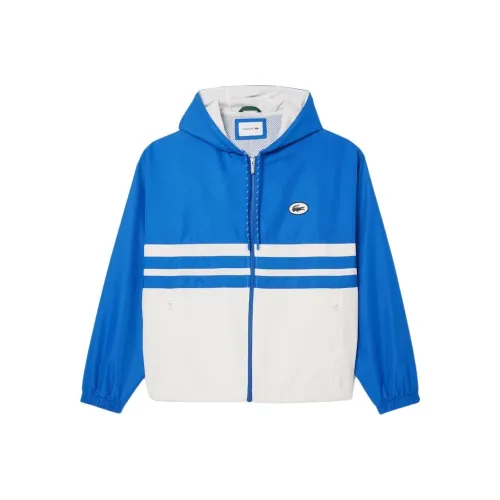 LACOSTE Collaboration Белый Синий Мужские Куртки