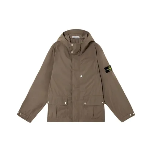 STONE ISLAND Куртки и Пальто Мужской Армейский Зеленый