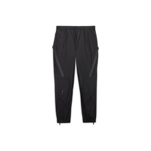 Найк Вязаные Тренировочные Штаны Унисекс Черные