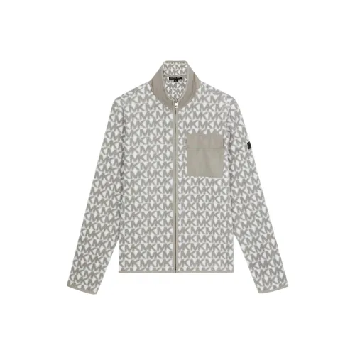 MICHAEL KORS SS24 Куртки и Пальто Мужской Серый Белый