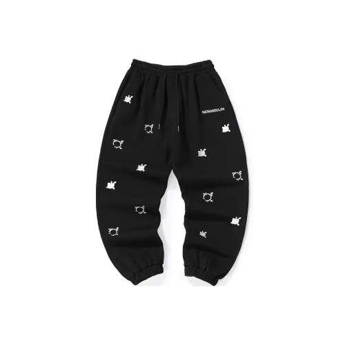 GENANX Утолщенные Повседневные Штаны Унисекс