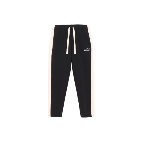 PUMA CORE HERITAGE Вязаные спортивные брюки мужские черные