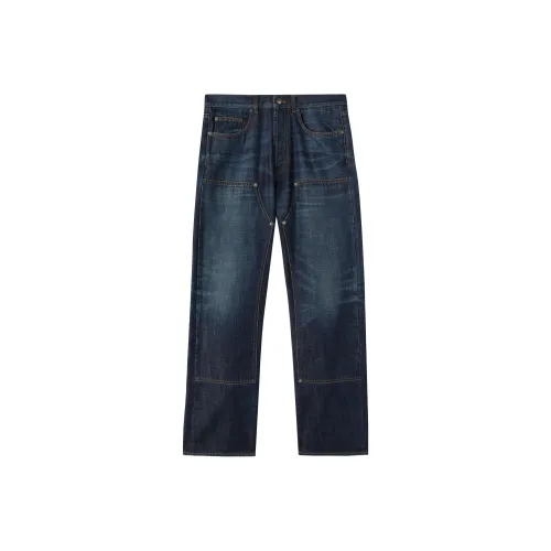 PALM ANGELS Blue Men's Jeans PALM ANGELS Синий Мужские Джинсы