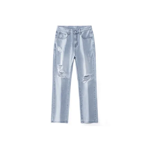 Айсберг-синий Мужские Джинсы