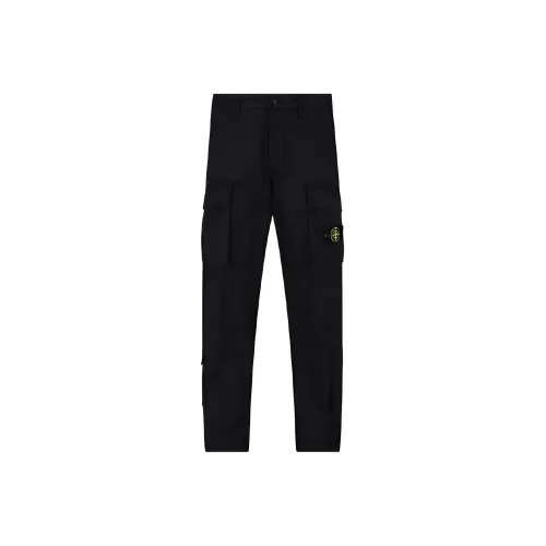 STONE ISLAND Мужские Повседневные Брюки Черные