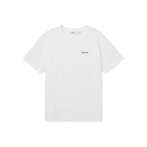 Levis Белые Мужские T-рубашки