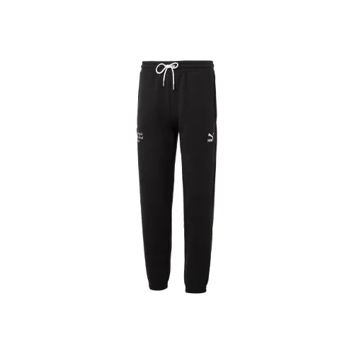 PUMA Черные Мужские Вязаные Спортивные Штаны
