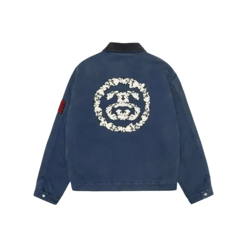 Stussy Denim Tears совместный бренд Co Бренд Куртка Унисекс