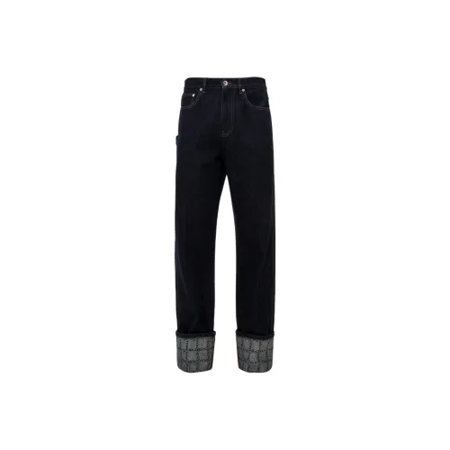 JW Anderson Индиго Мужские Джинсы