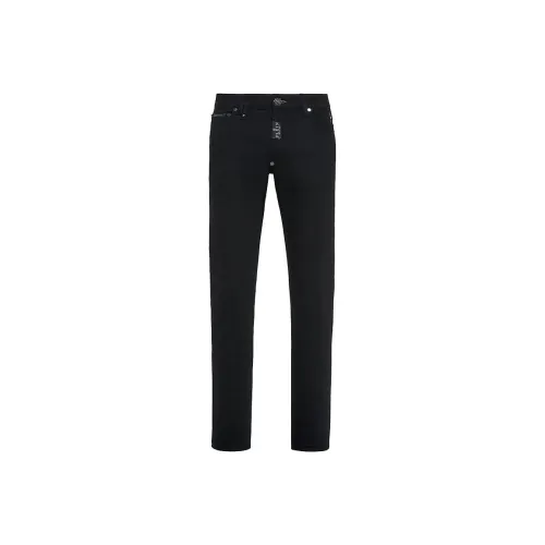 PHILIPP PLEIN Черные Мужские Джинсы