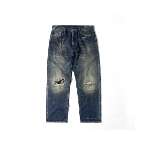 SEED CLUB Blue Men's Jeans SEED CLUB Синий Мужской Джинсы