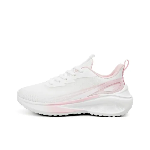 Warrior Беговые кроссовки Низкие Бело-розовые Женские