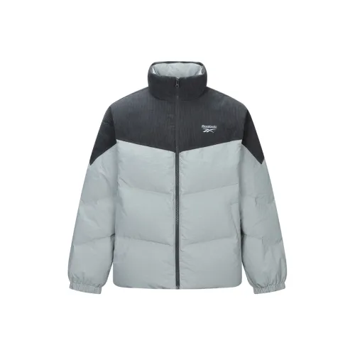 Reebok совместный бренд Down Jacket Unisex Light Gray