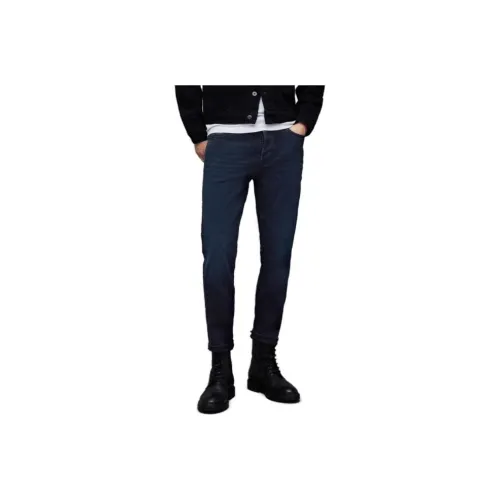 ALLSAINTS Темно-синий Мужские Джинсы