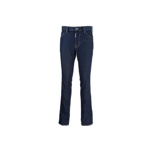 DSQUARED 2 Темно-синий Мужские Джинсы