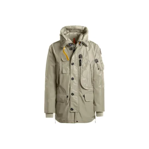 PARAJUMPERS Тренчкот Мужской Серый Зеленый
