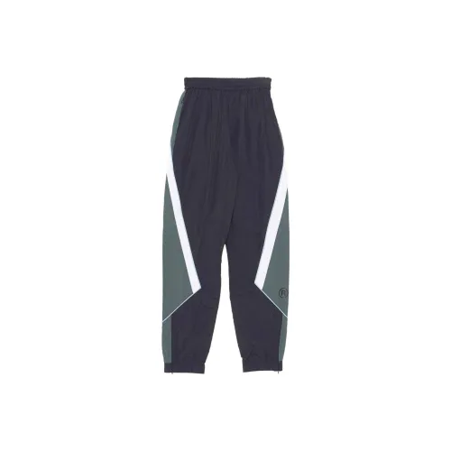 MARTINE ROSE Blue Men's Knitted Training Pants MARTINE ROSE Синий Мужские Вязаные Спортивные Штаны