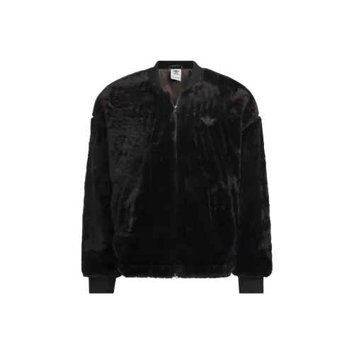 Adidas Originals FUR FW24 JACKET Куртки Пальто Унисекс Черный