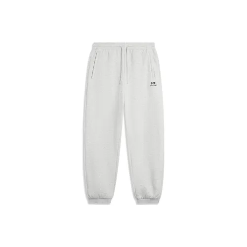 LINING Sports Life Collection Фотиния Серый Deep Антарктический Серый Мужские Вязаные Тренировочные Штаны