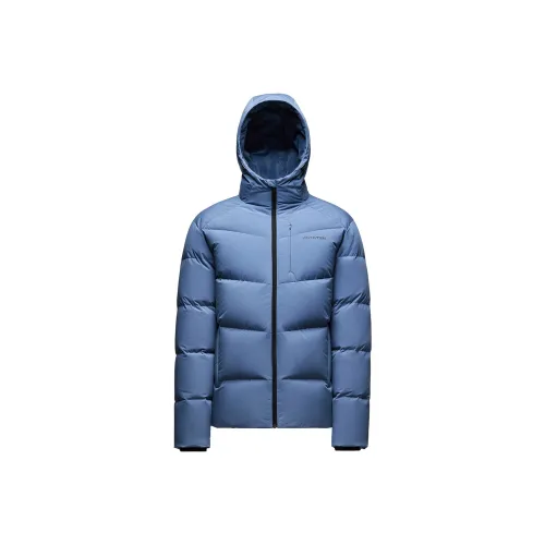 ANTA Пуховик Мужской Шахматная доска Серый