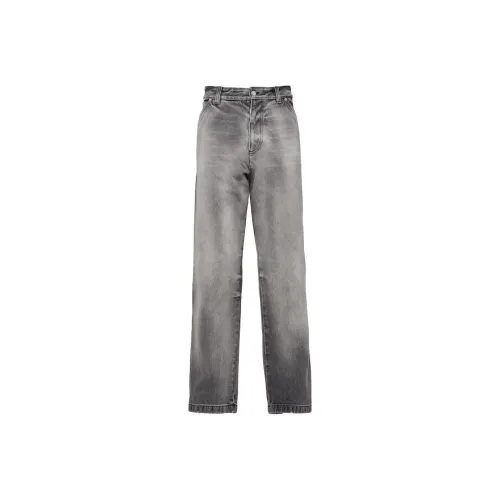 PRADA Light Gray Men's Jeans PRADA Светло-серые мужские джинсы