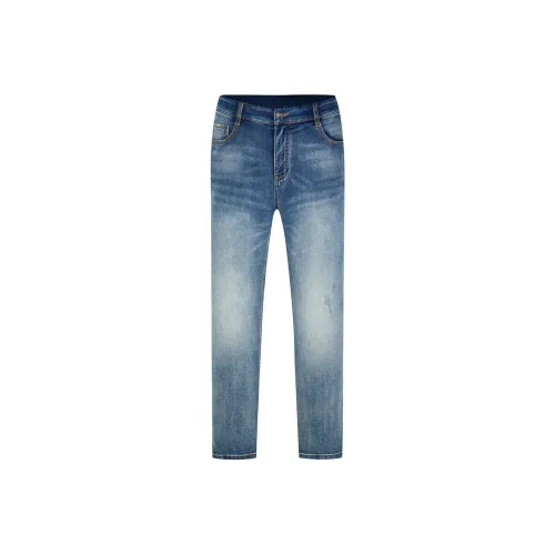 Cavalli Class Blue Men's Jeans Кэвали Класс Синий Мужские Джинсы