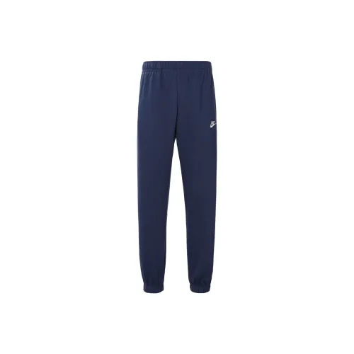 Nike Sportswear Club Темно-синие мужские вязаные тренировочные штаны