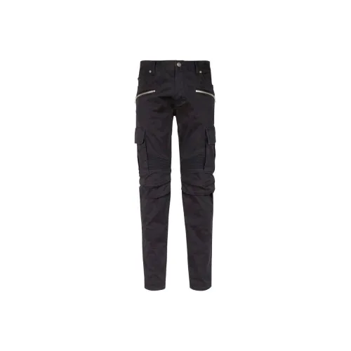 BALMAIN Мужские черные джинсы